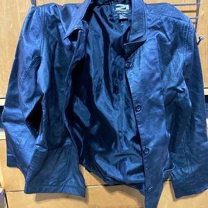 Women’s leather coat